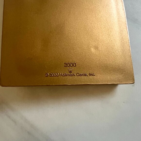 Vintage Hallmark Keepsake Christmas Ornament for Godchild -Shepherd Boy with Lam - Picture 6 of 11